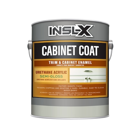 Insl-X By Benjamin Moore Trim & Cabinet Paint, Semi-Gloss, 1 gal CC661B099-01